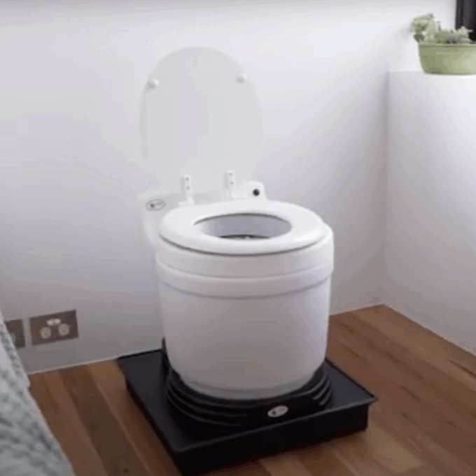 DryFlush Portable Toilet